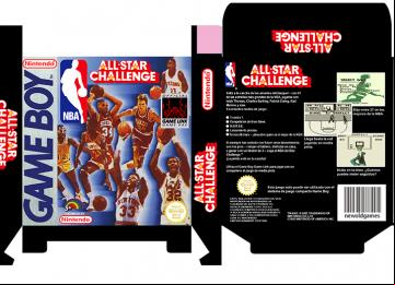 ALL STAR CHALLENGE CAJA BOX PORTRAIT SNES SUPER NINTENDO RETRO REPRO NEWOLDGAMES