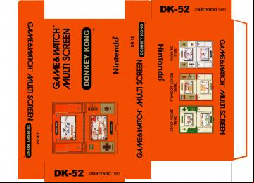 DONKEY KONG DK-52 MULTISCREEN PAL CAJA BOX