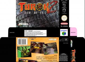 TUROK 2 NINTENDO 64 PAL ESP CAJA BOX